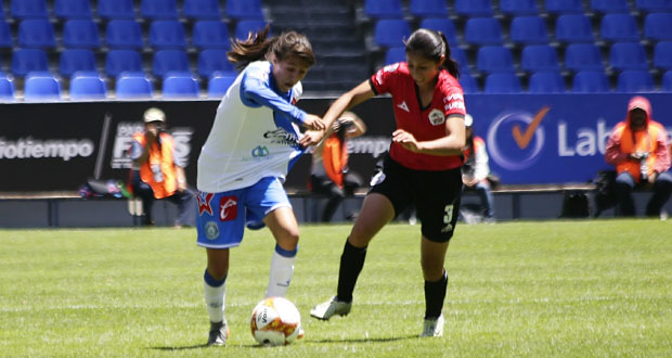 Puebla femenil iguala sin goles ante Lobos BUAP en primer clásico