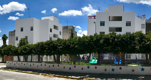 Al 95%, reparación en Infonavit de Atlixco tras sismo: Antorcha