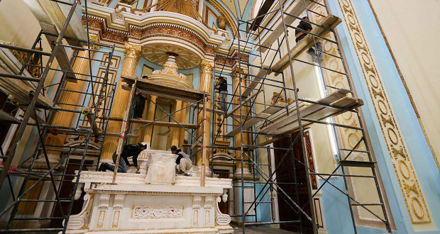 Apenas 10% de templos afectados por sismo está restaurado: INAH