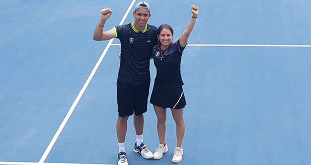 Poblano obtiene bronce en dobles mixtos en los Centroamericanos