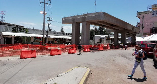 Por obra de viaducto Xonacatepec, comercios reportan pérdidas de hasta 80%