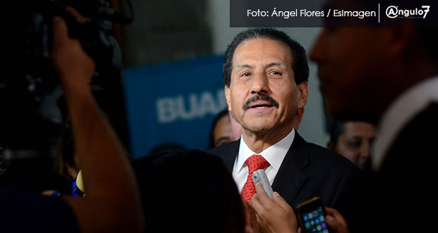 Por recorte presupuestal, BUAP analiza solicitar crédito de 350 mdp: Esparza
