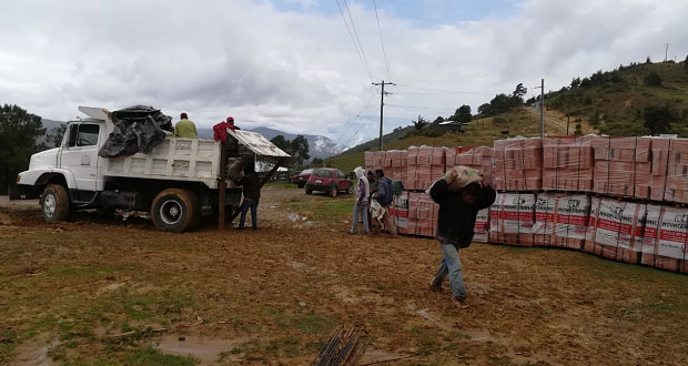Antorcha gestiona casas para 50 familias indígenas en Sierra Negra
