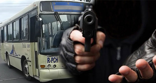 En San Pedro Cholula, bajan 49% asaltos en transporte público
