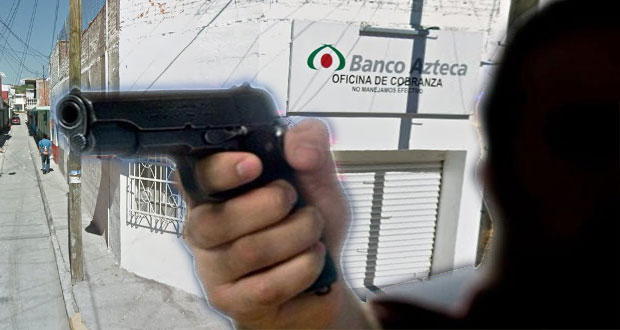 Ataque contra 3 empleados de Banco Azteca en Izúcar deja a uno grave