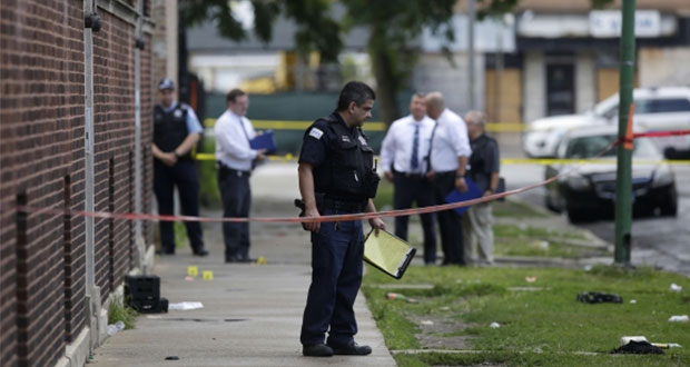 Fin de semana violento en Chicago deja 11 muertos y 70 heridos