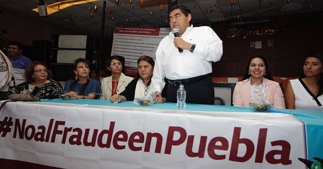 Puebla no merece un gobierno contra la voluntad ciudadana: Barbosa