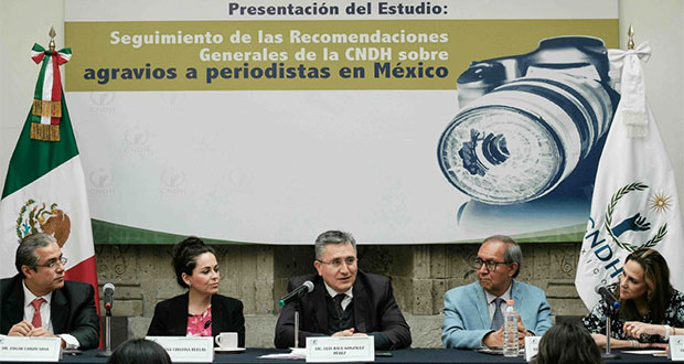 Pese a CNDH, impunes 99.6% de agresiones a periodistas, acusan