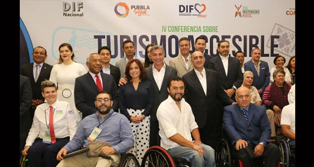 Destacan ruta turística para personas con discapacidad en Puebla