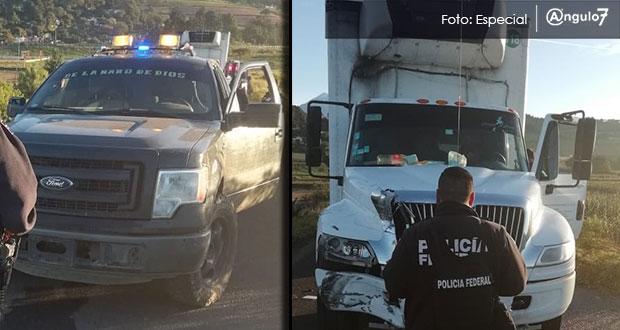 PF se enfrenta a delincuentes por montar reten en la Puebla-Córdoba