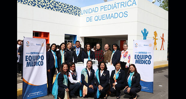 Hospital del Niño Poblano recibe equipo médico con costo de 800 mp
