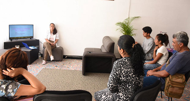 Imparten en Atlixco taller para combatir violencia contra mujer