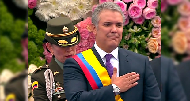 Iván Duque toma posesión como nuevo presidente de Colombia