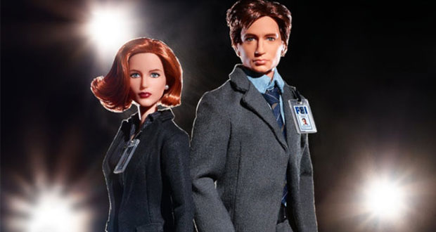 Muñecas Barbie de Scully y Mulder, en 25 aniversario de The X Files