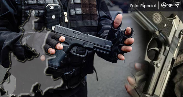 En 11 años, Puebla de los 14 estados con más robos de armas de policías