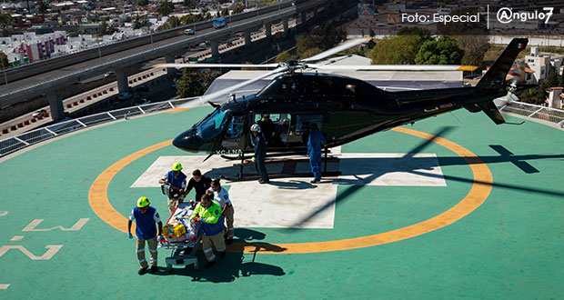 Uso de helicópteros, para uso de seguridad, principalmente: Gali