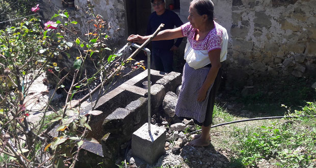 Construyen sistema de agua potable para 250 habitantes de Xochitlán
