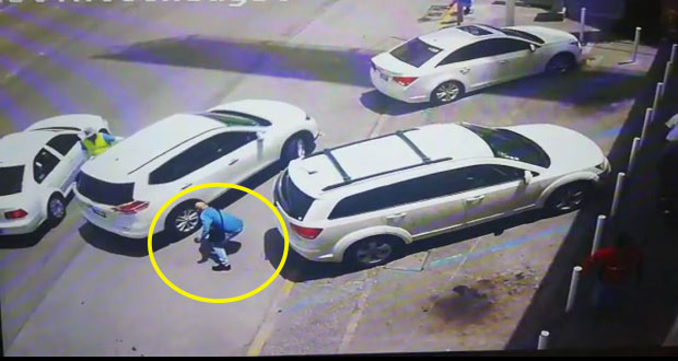 En video, exhiben nueva modalidad de asalto afuera de plaza Mazarik
