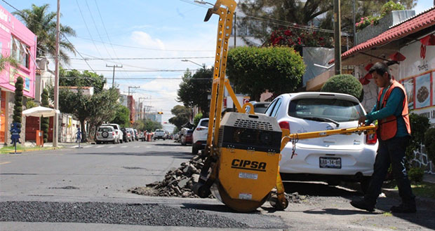 Brigadas del Bachetón 4.0 avanzan con reparación de cinta asfáltica