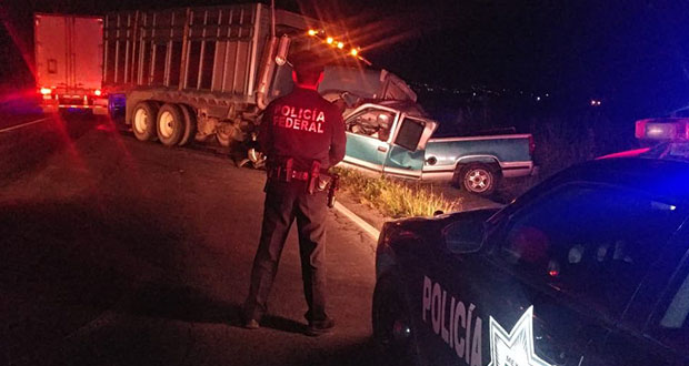 En menos de un 1 día, 2º choque deja 2 muertos, ahora en San Hipólito-Xalapa