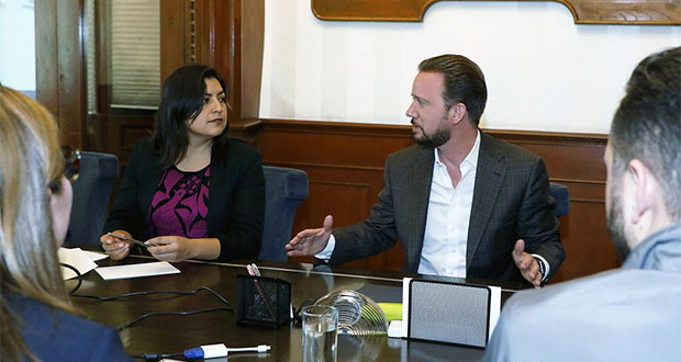 En reunión, Rivera y Banck hablan sobre tránsito y movilidad