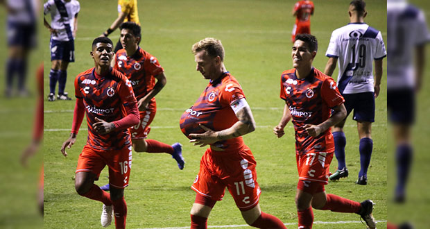 Club Puebla un desastre; cae ante Veracruz
