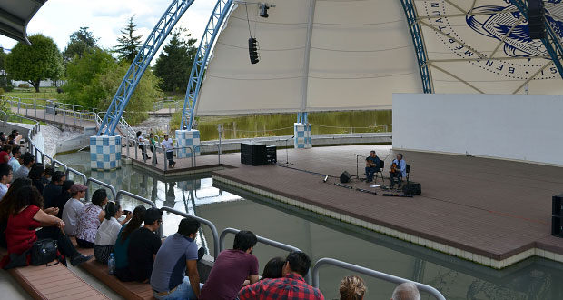 Grupo Mexicanto ofrece concierto en Concha Acústica de la BUAP