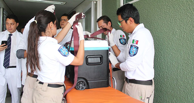 Donarán a 5 personas órganos de oficial fallecida tras choque: IMSS
