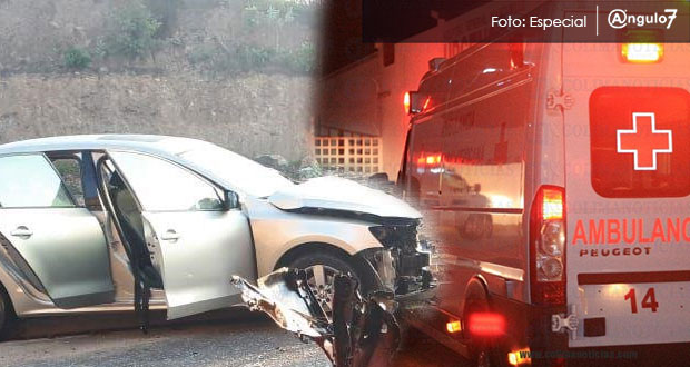 Accidentes viales durante fin de semana en Puebla dejan siete muertos