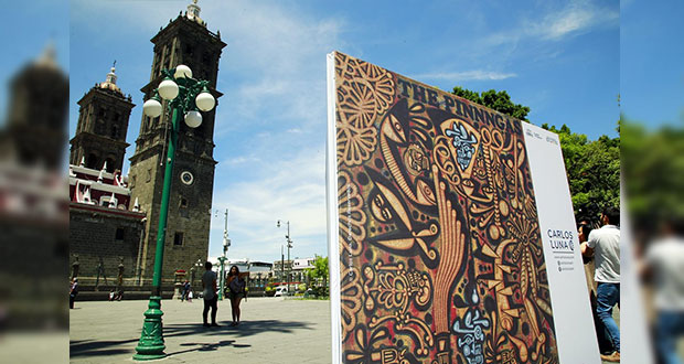 Llega a Puebla exposición de 36 obras del artista Carlos Luna