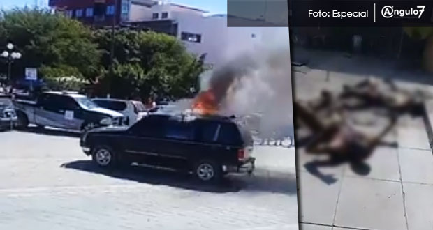 Turba quema vivos a dos “robachicos” en Acatlán