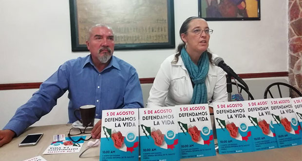 Marcharán en Puebla contra despenalización de aborto; “es homicidio”