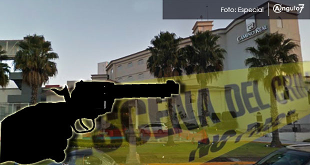 Asesinan en asalto a huésped frente a hotel Camino Real de la Atlixcáyotl