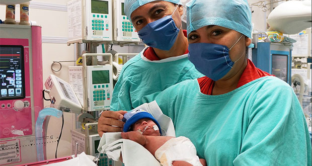 Nace bebé en IMSS de Yucatán 14 días después de que muriera gemela