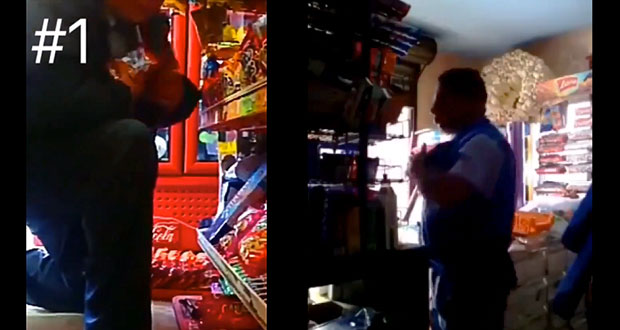 Ahora, exhiben a otros 2 repartidores de Bimbo robando en tiendas