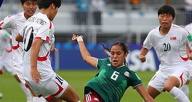 Tri Femenil Sub 20 pierde ante campeón Corea del Norte en Mundial
