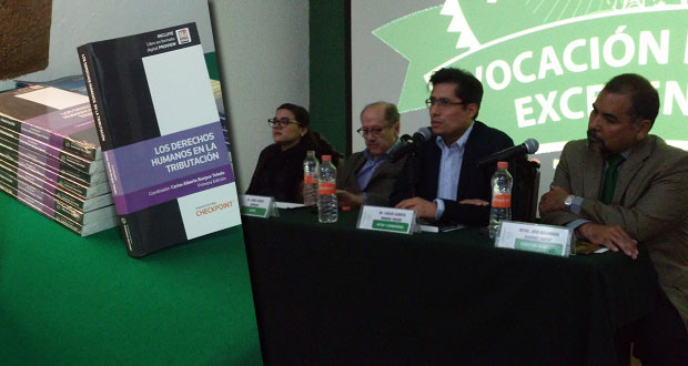En la ELDP, presentan libro sobre derechos humanos en tributación