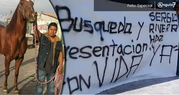 Sigue desaparecido Sergio Rivera, pero ya hay 3 personas detenidas: FGE