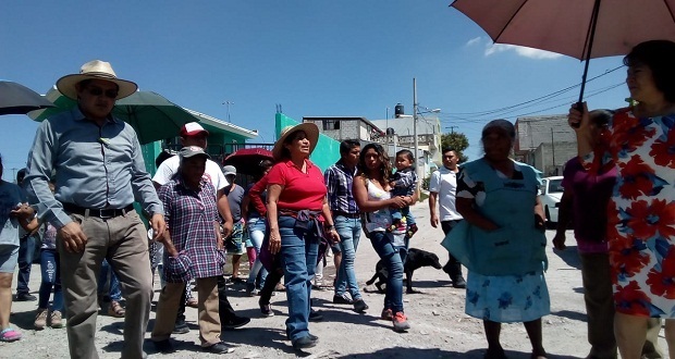 Pavimentarán calle 10 de Mayo en colonia Unión Antorchista