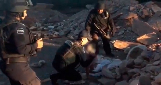 Investigan a policías federales por fingir rescate de bebé en SLP