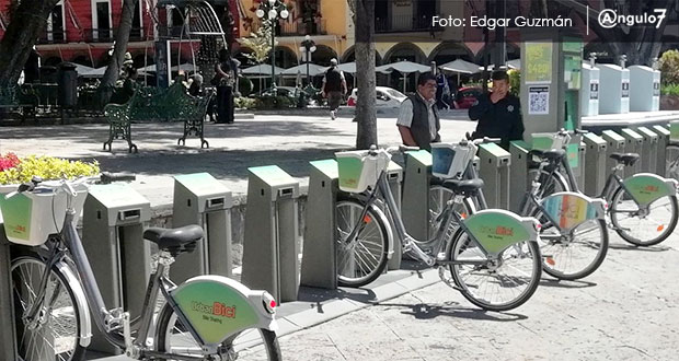 Ayuntamiento de Puebla: difícil poner en marcha sistema de bicicletas