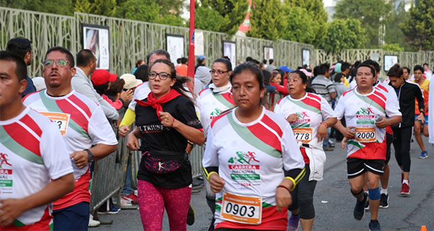 Más de 5 mil 500 personas participan en Carrera Estatal por tu Salud
