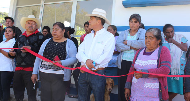 Comuna inaugura casa de la salud en La Pastoría, Ocoyucan