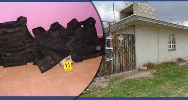 Aseguran casa de seguridad de banda de secuestradores en Acatzingo