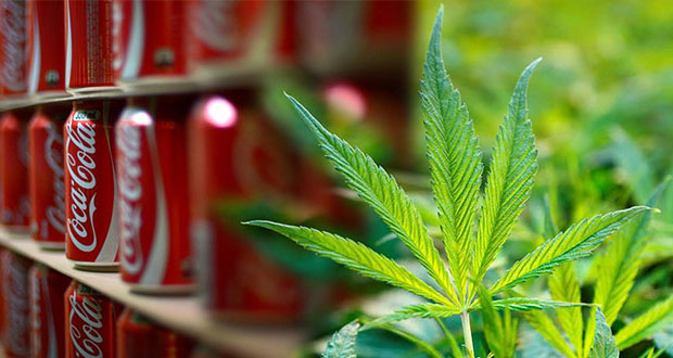 A Coca Cola le interesa el negocio de bebidas a base de cannabis