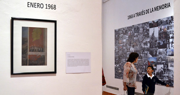 BUAP conmemora movimiento de 1968 con exposición fotográfica
