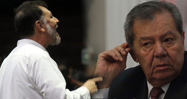 Fernández Noroña reclama a Muñoz Ledo por ir a informe de EPN