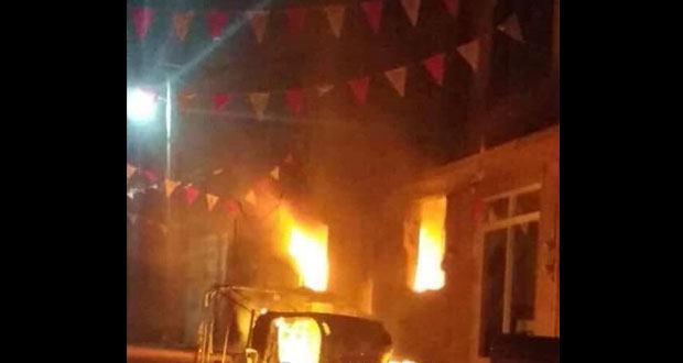 Muerte de joven en fiestas patrias causa violencia en Juan N. Méndez