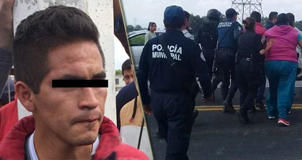 Vecinos intentan linchar a presunto ladrón en Acatzingo