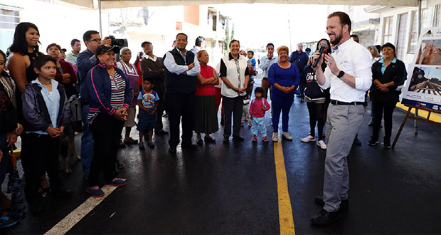 Banck entrega cuatro nuevas vialidades a vecinos de Barranca Honda